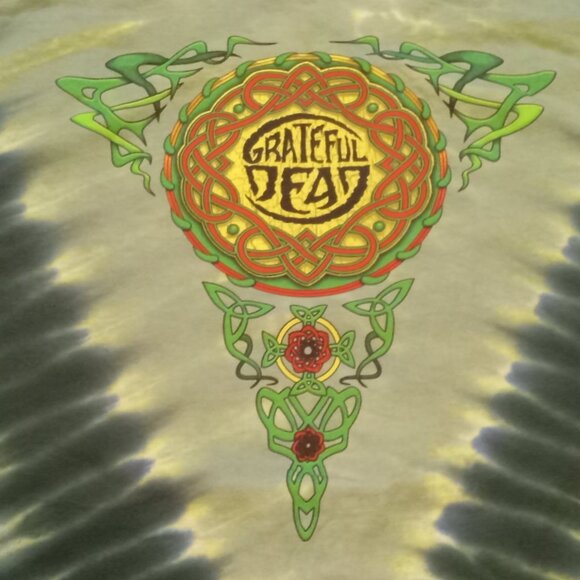 Grateful Dead Celtic Knot M, L, XL Tie Dye T-Shirt - Picture 4 of 4